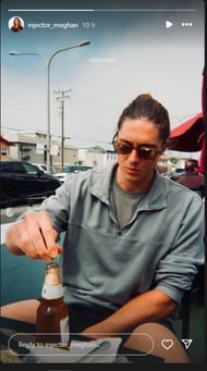 Tyler Glasnow’s fiancée, Meghan, shared story.(@injector_meghan/Instagram)